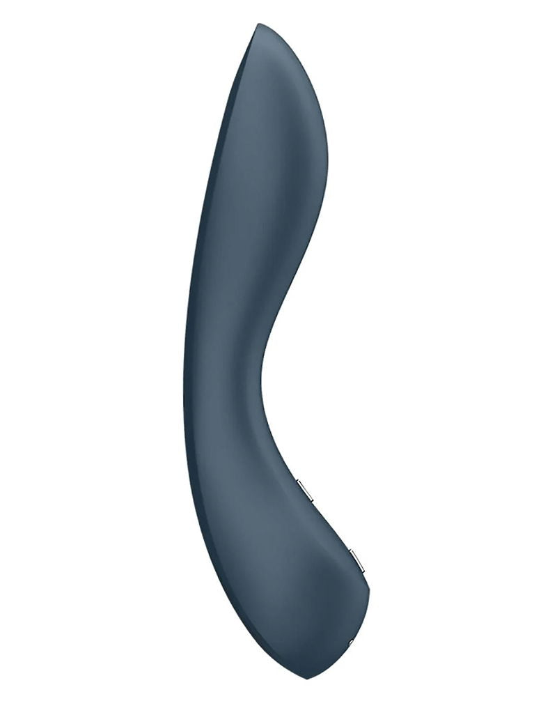Satisfyer - point G Wave 4 - Vibromasseur point G - Bleu foncé