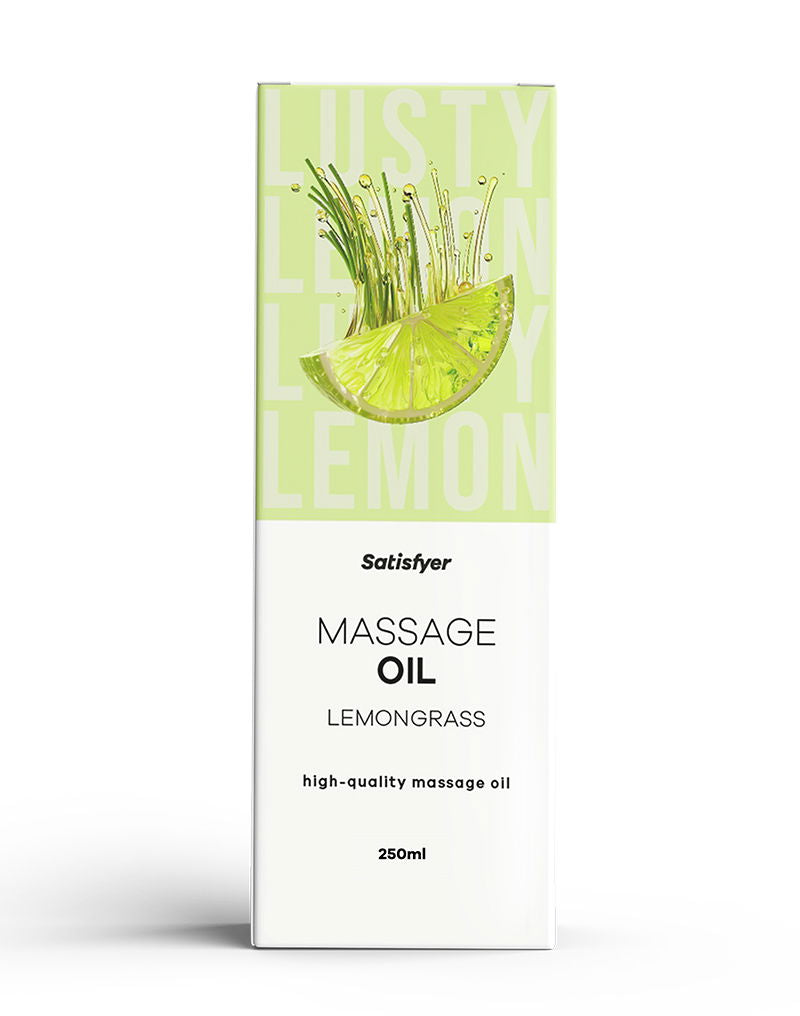 Satisfyer - Huile de massage - Lemongrass - 250 ml