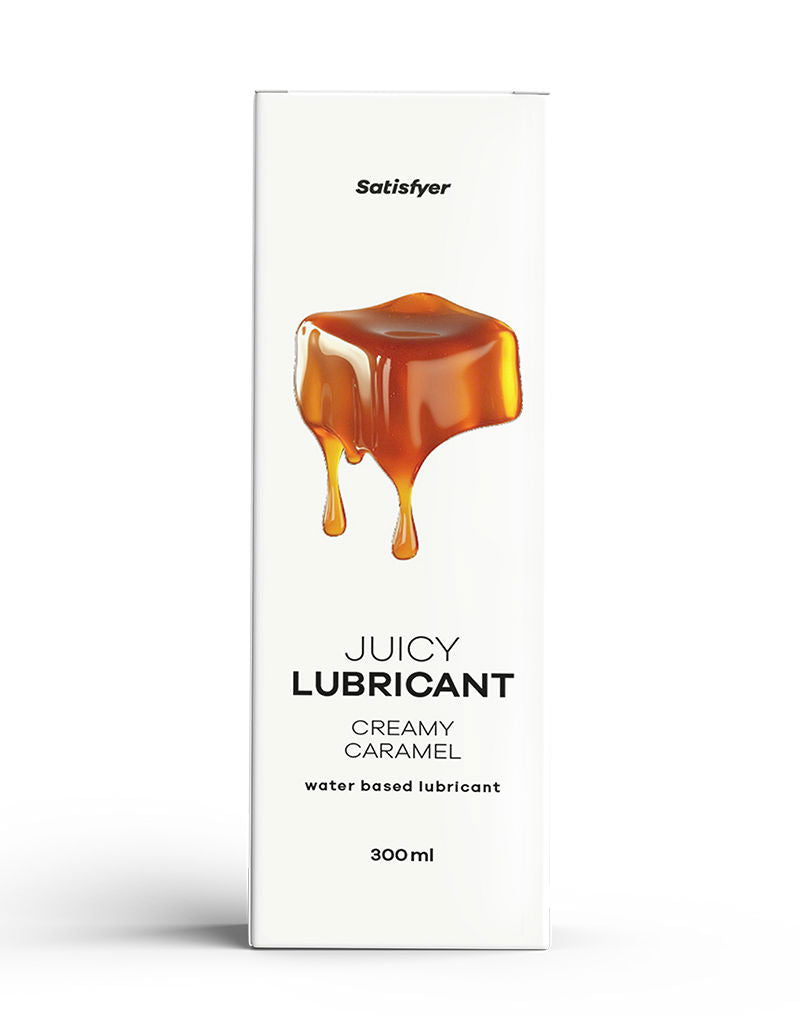 Satisfyer - Lubrifiant à base d'eau - Creamy Caramel - 300 ml