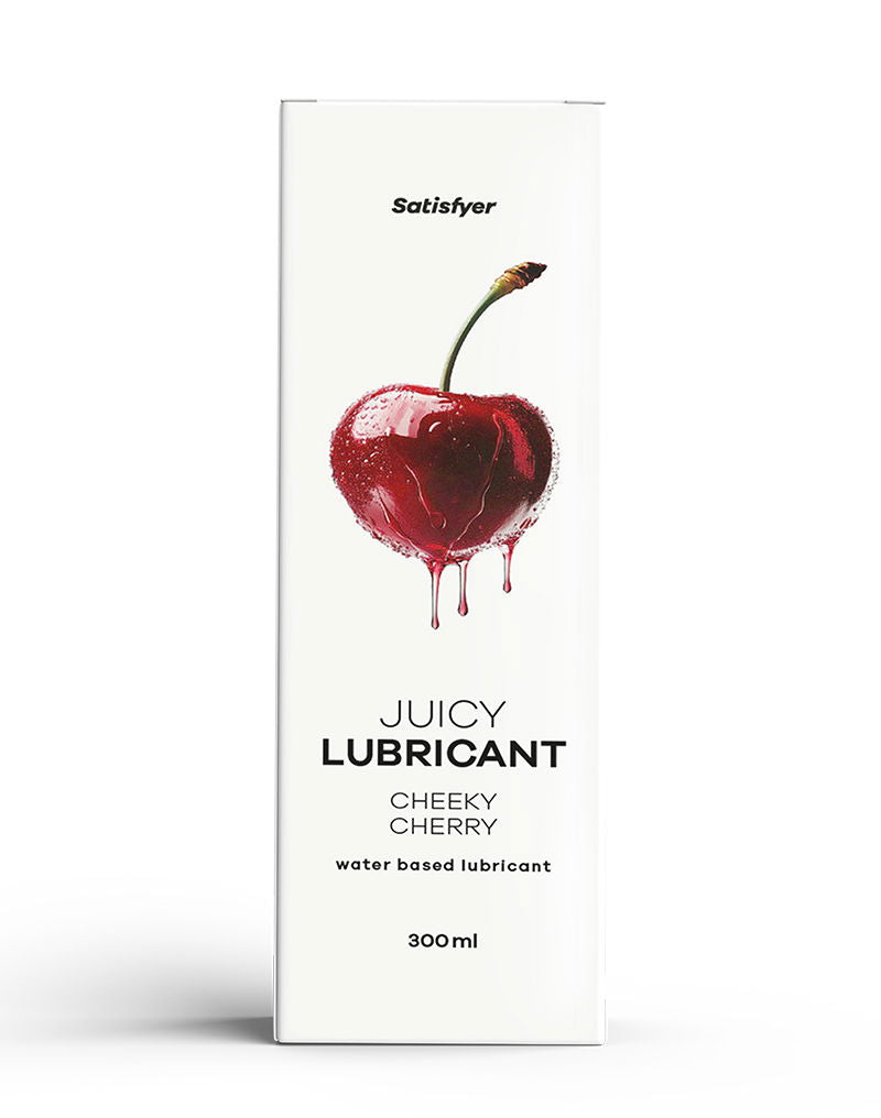 Satisfyer - Lubrifiant à base d'eau - Cheeky Cherry - 300 ml
