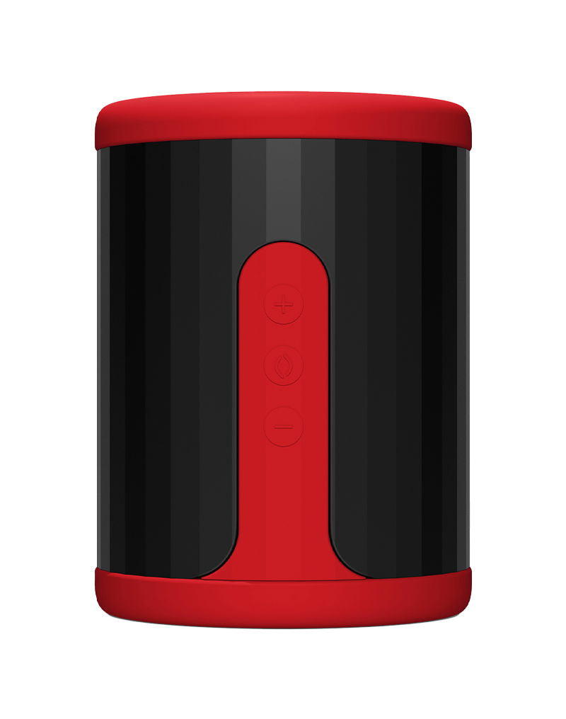 Lelo - F2S Master Blaster- Stamina Trainer et stroker, connecté à l'application - Rouge - Masturbateur pour homme