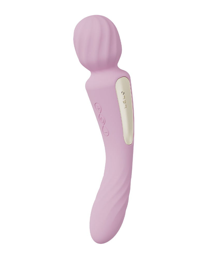 LELO - Switch - Vibromasseur Wand double taille (avec contrôle par application) - Rose pâle