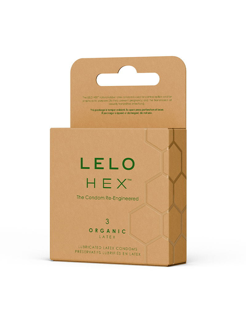 LELO HEX™ - Préservatifs Organic (lot de 3)