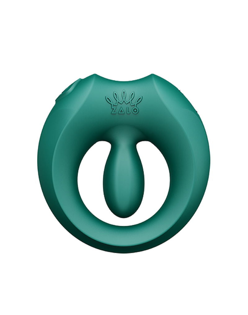 ZALO - Apis - Anneau vibrant pour coupl. Contrôlé par l'application - Vert turquoise - Vibromasseur