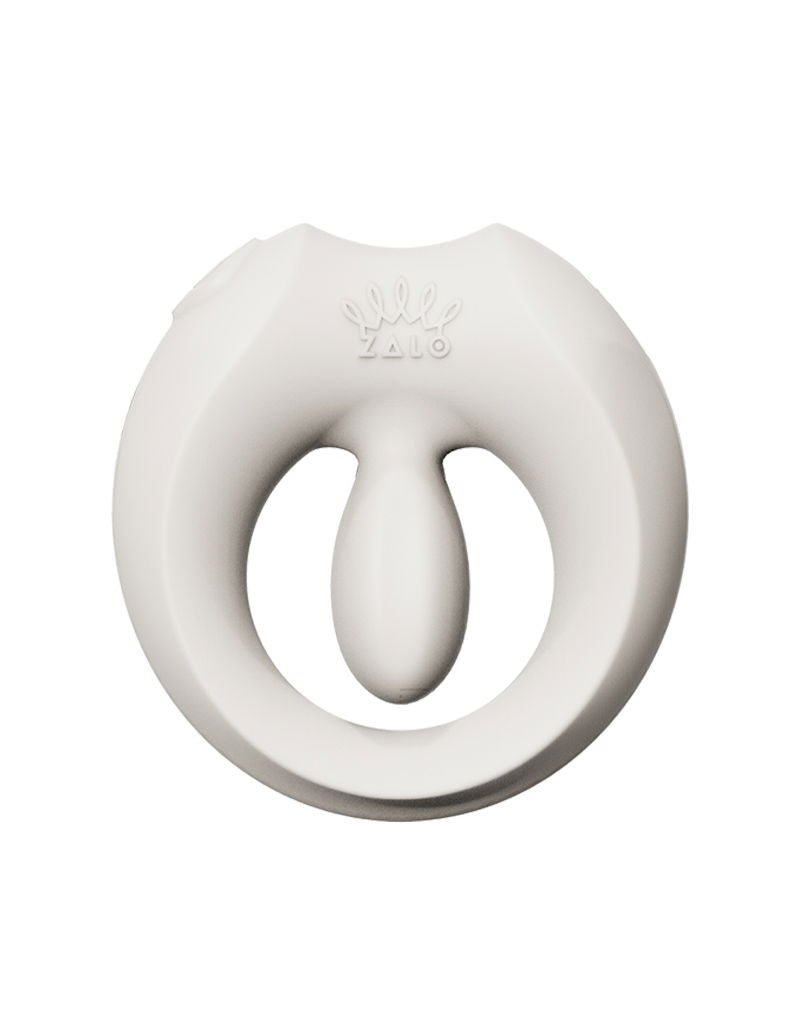 ZALO - Apis - Anneau vibrant pour couple, contrôlé par application - Blanc ivoire - Vibromasseur