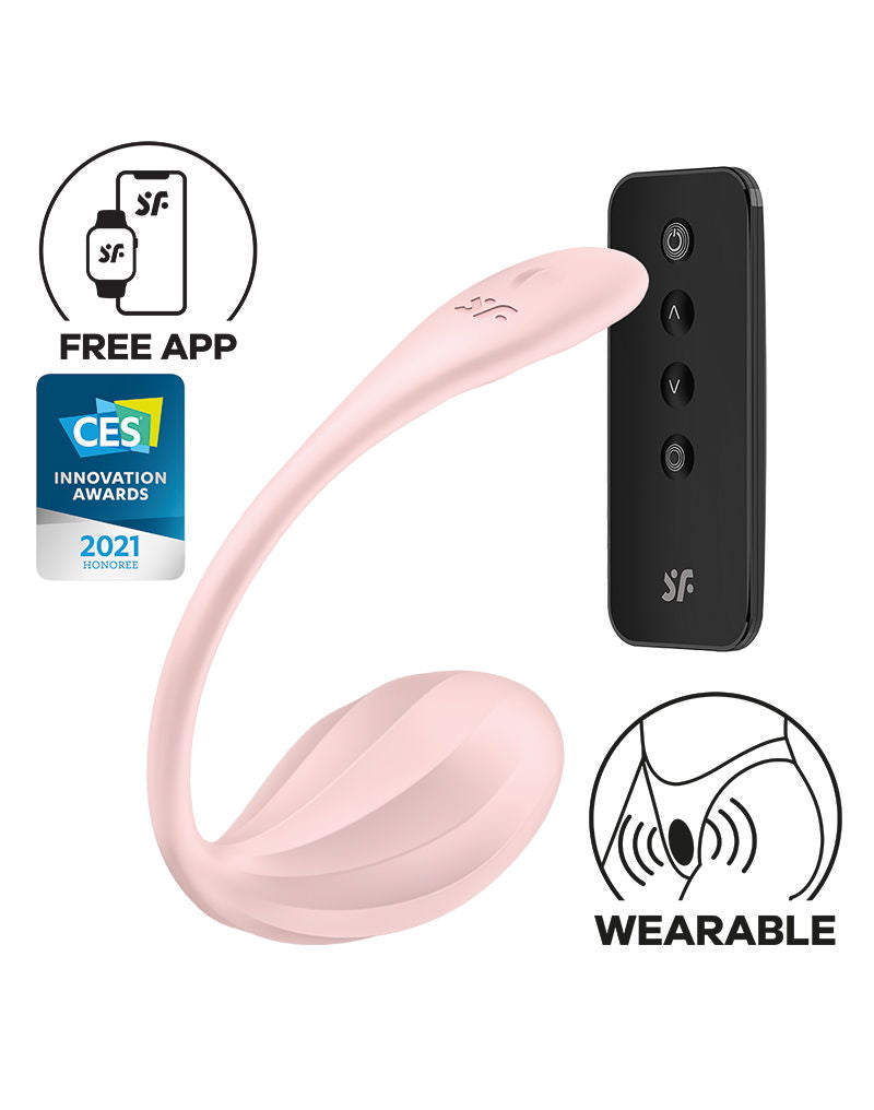 Satisfyer - Ribbed Petal Rose - Rose - Vibromasseur