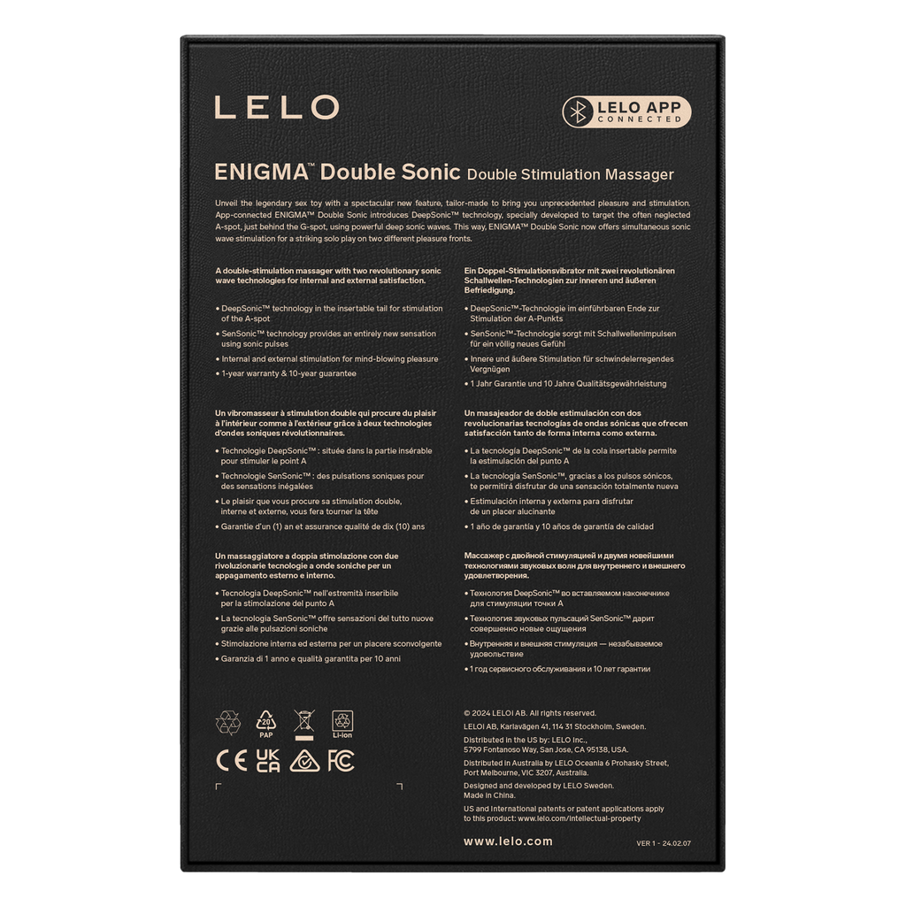 ENIGMA Double Sonic — Stimulateur clitoridien — Vue produit (vue 11)