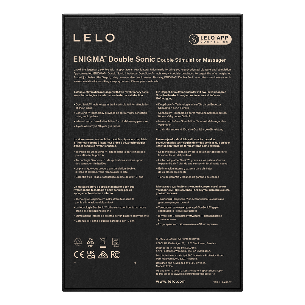 ENIGMA Double Sonic — Stimulateur clitoridien — Vue produit (vue 22)