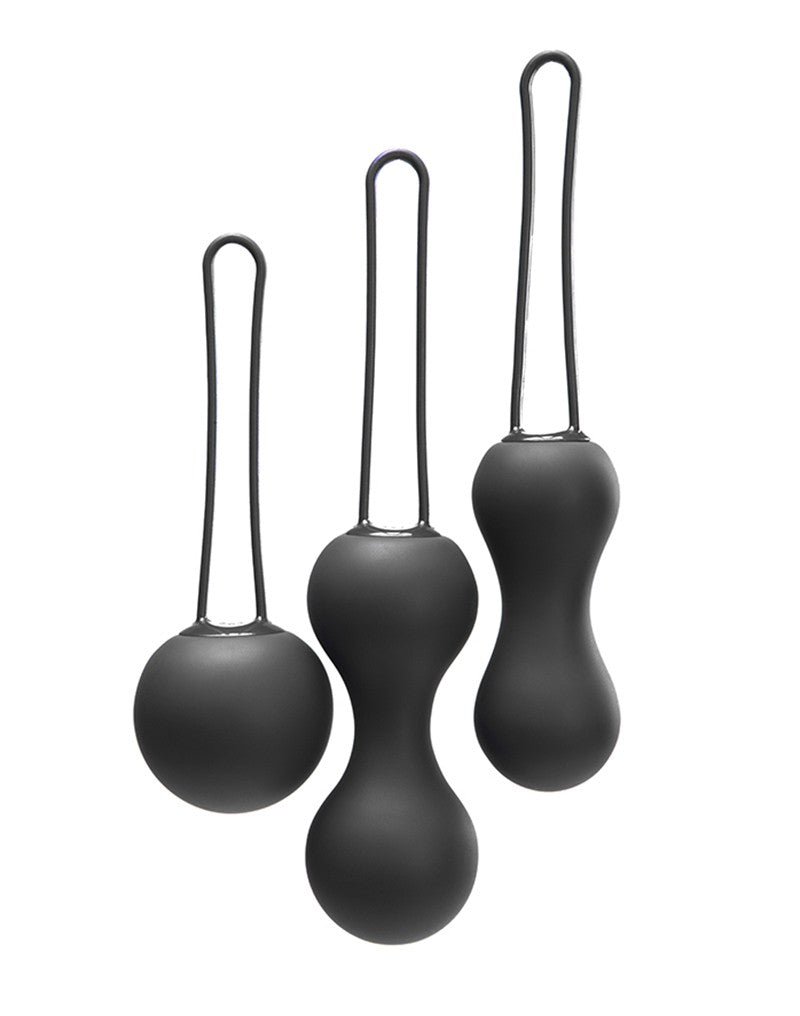 Je Joue - Ami - Ensemble de boules de Kegel - Noir - Boules de geisha