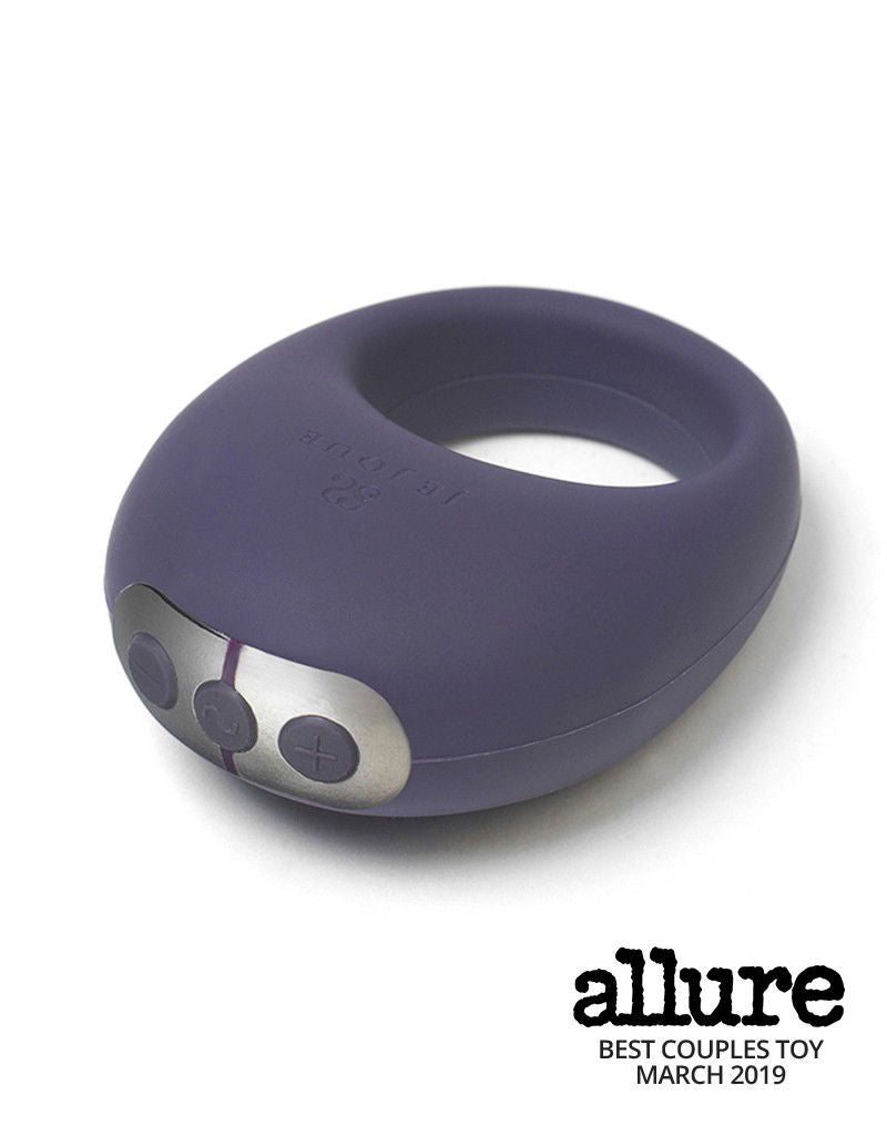 Je Joue - Mio - Vibromasseur Anneau pénien Flexible - Violet