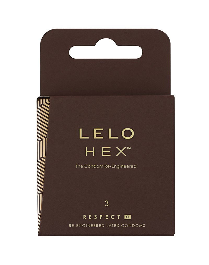 HEX™ Respect — Préservatifs (x3) — Packaging