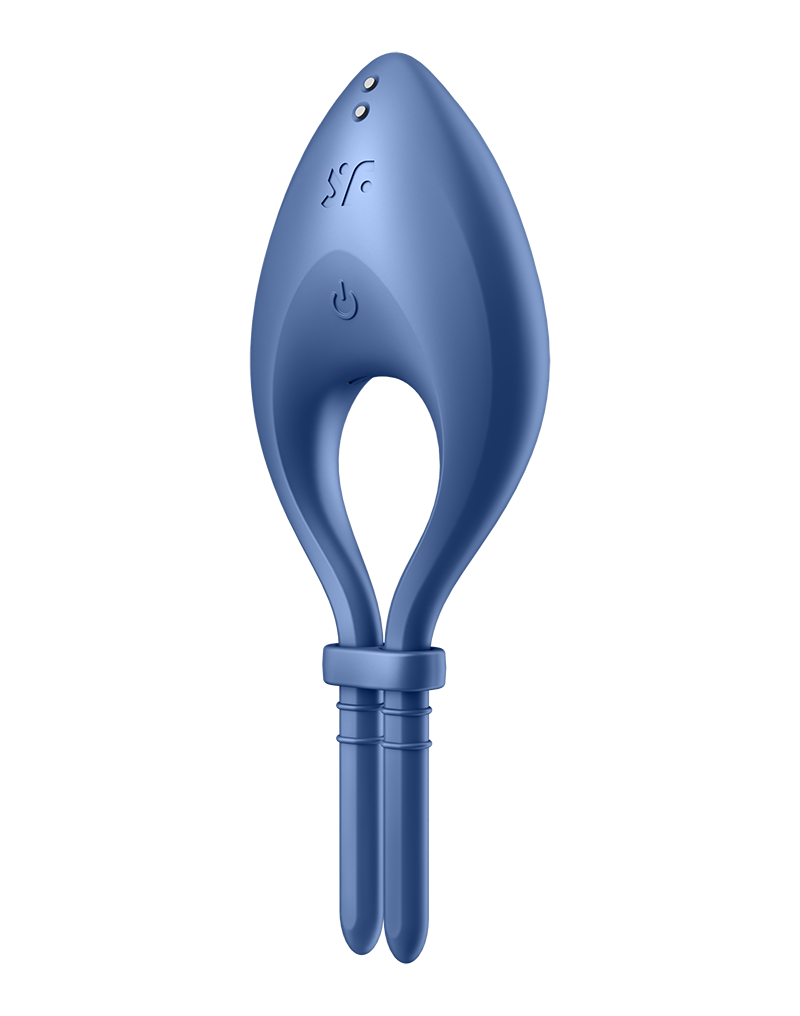 Satisfyer - Bullseye - Vibromasseur Anneau pénien - Bleu