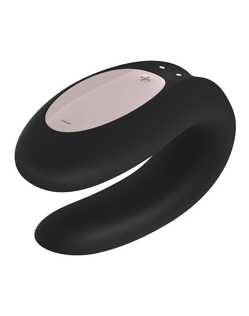 Satisfyer Double Joy Black  (Bluetooth & application) - Vibromasseur