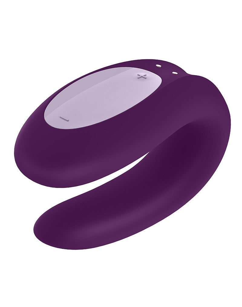 Satisfyer Double Joy Purple  (Bluetooth & application) - Vibromasseur