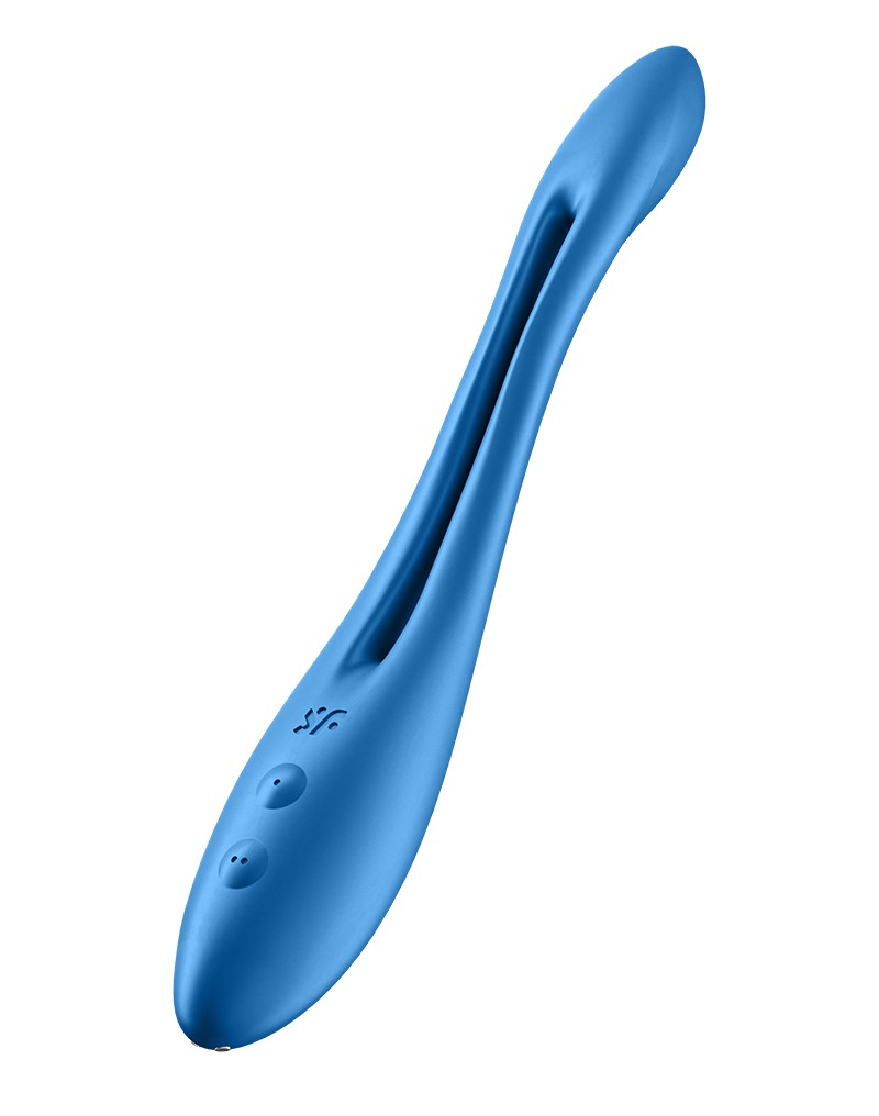 Satisfyer - Elastic Game - Multi Vibromasseur - Bleu
