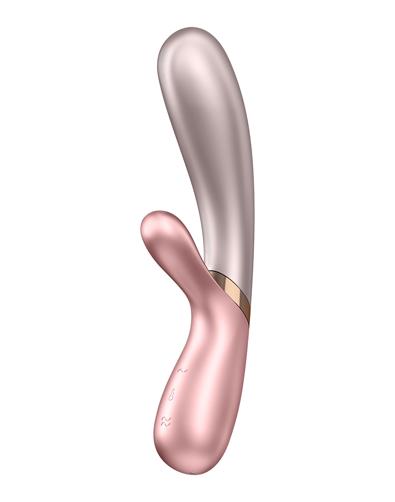 Satisfyer - Hot Lover - Vibromasseur Chauffant - Rose / Rose Foncé