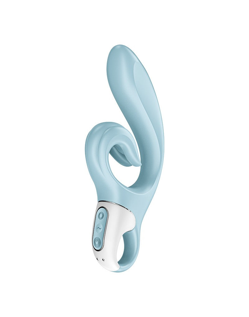 Satisfyer - Love Me - Vibromasseur Rabbit - Bleu Clair