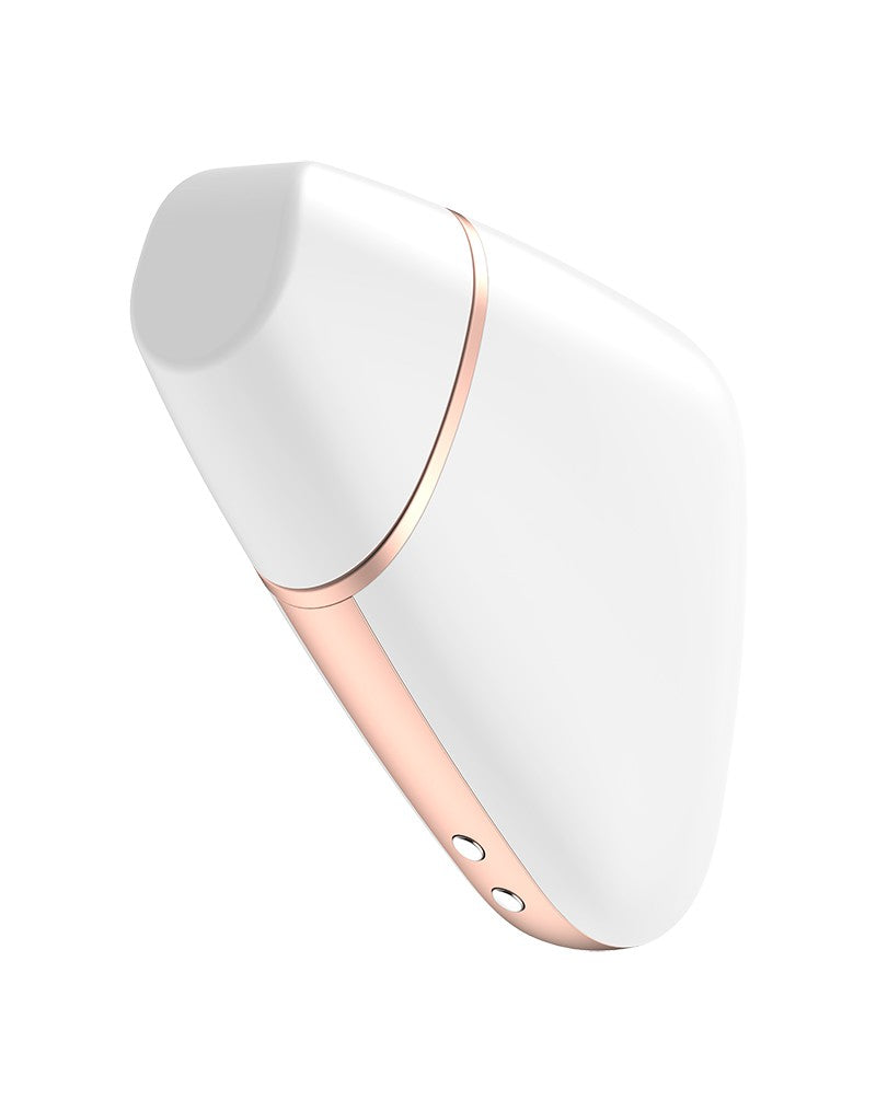 Satisfyer Love Triangle White (Bluetooth & application) - Stimulateur clitoridien à air pulsé