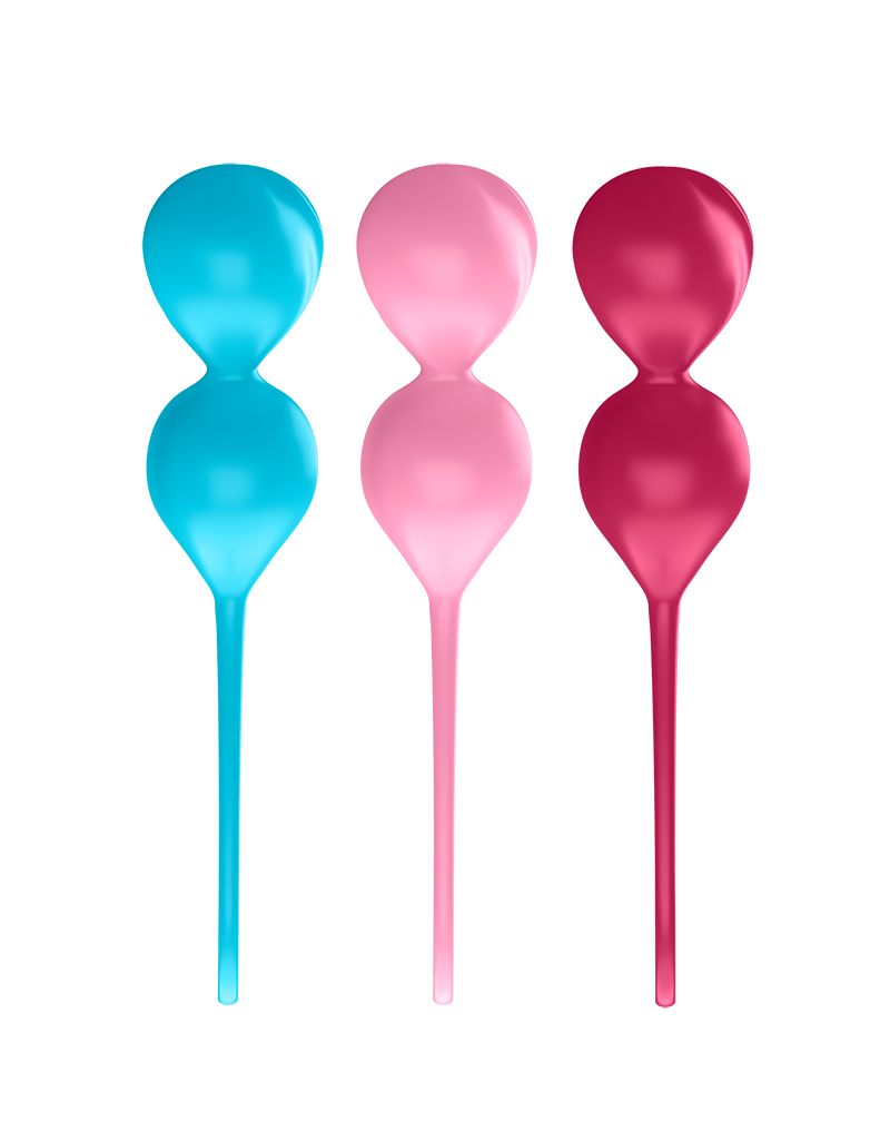 Satisfyer V Balls (set of 3) - Boules de geisha