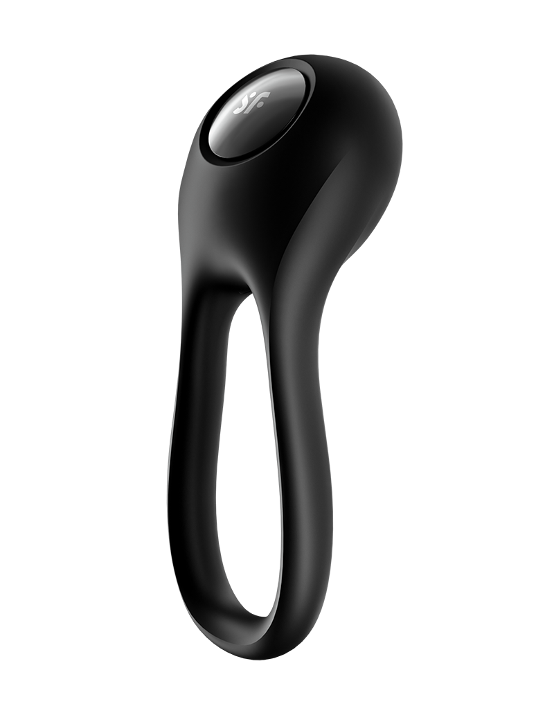 Satisfyer - Majestic Duo - Vibromasseur Anneau pénien - Noir