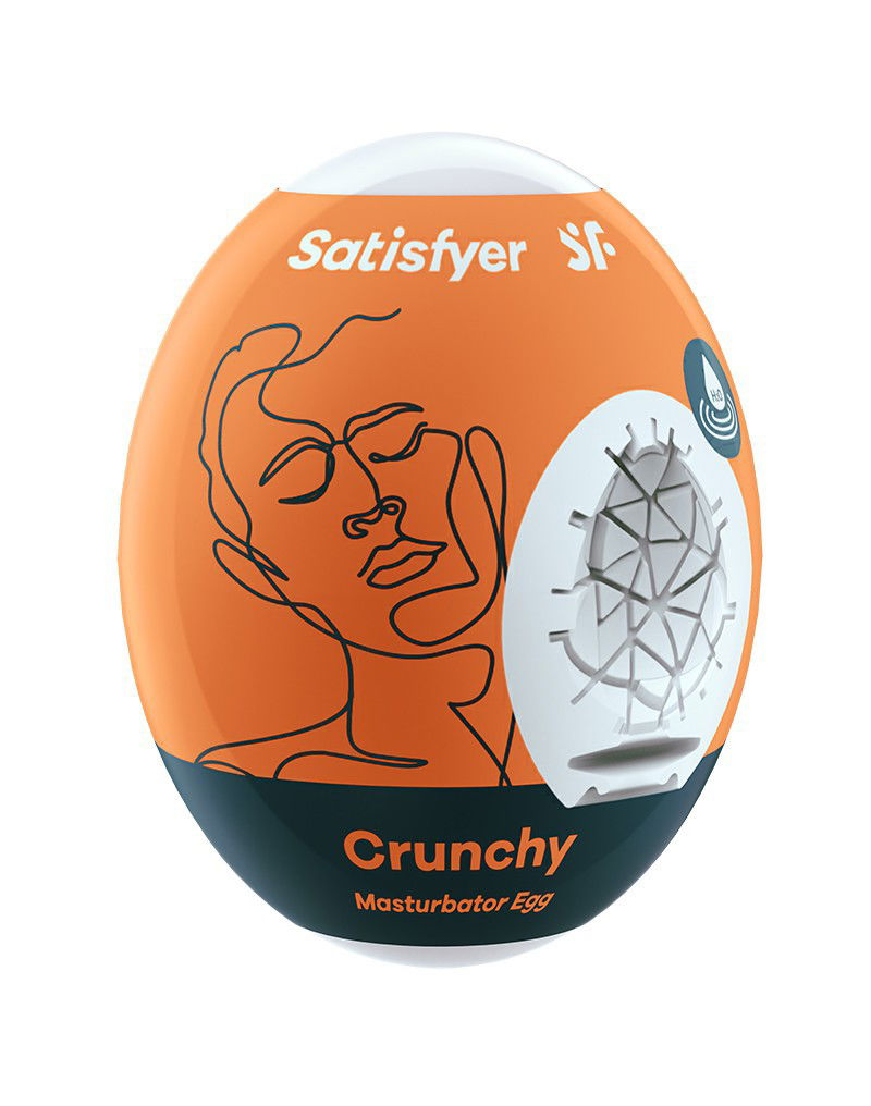 Satisfyer - Crunchy - Mini Masturbator - Masturbateur pour homme