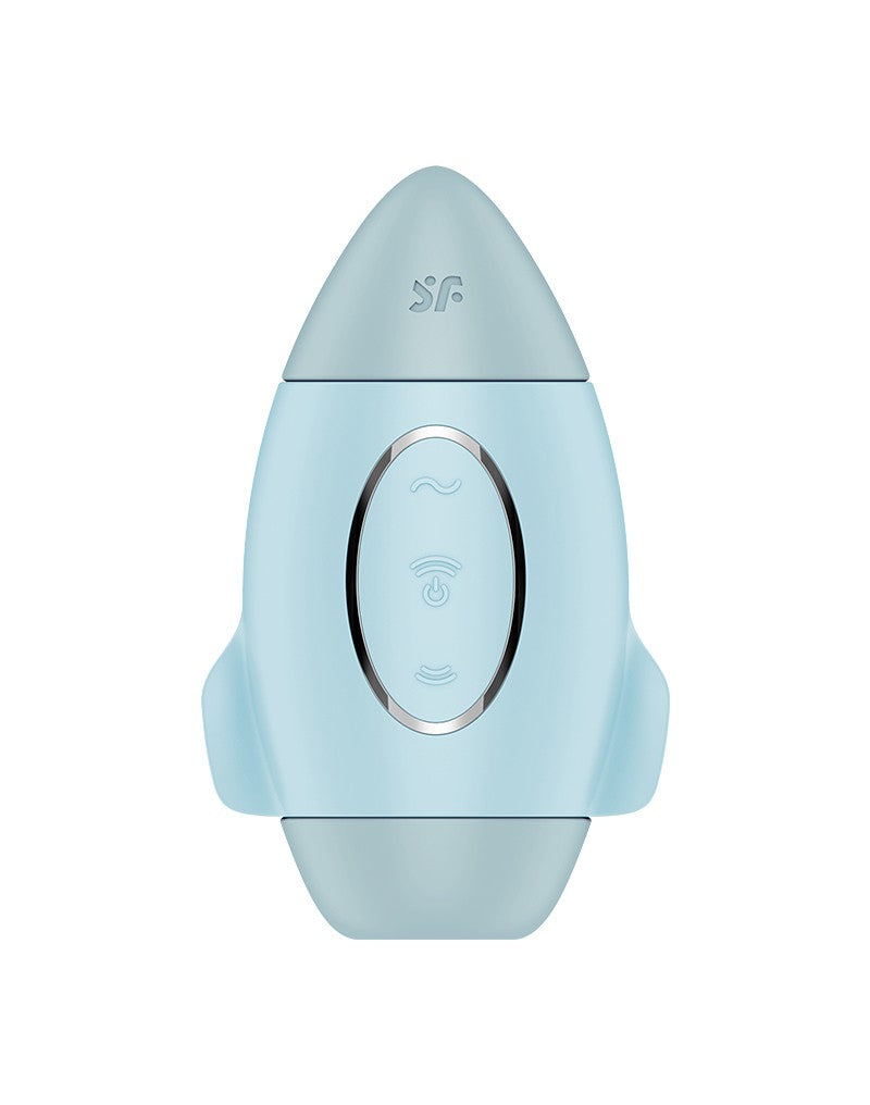 Satisfyer - Mission Control - Vibromasseur Air Pulse - Bleu