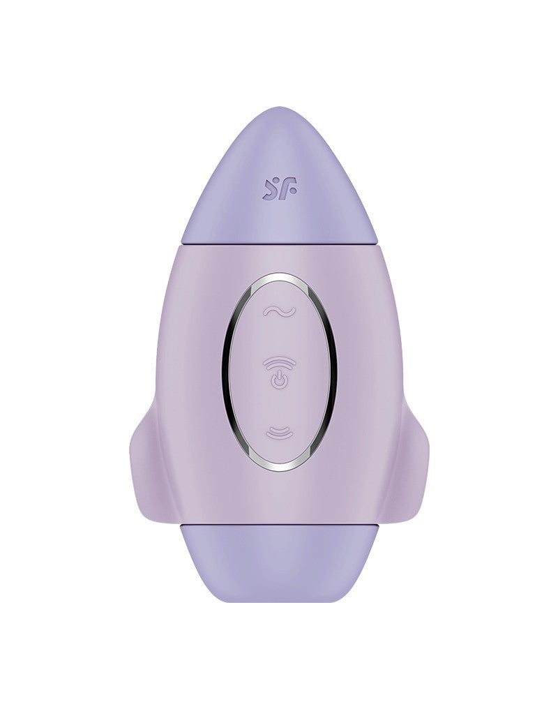 Satisfyer - Mission Control - Vibromasseur Air Pulse - Pourpre