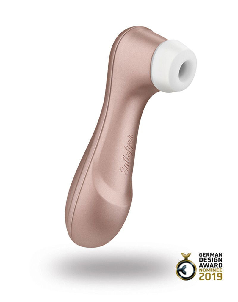 Satisfyer - Pro 2 Generation 2 - Vibromasseur Air Pulse - Or rose - Stimulateur clitoridien à air pulsé