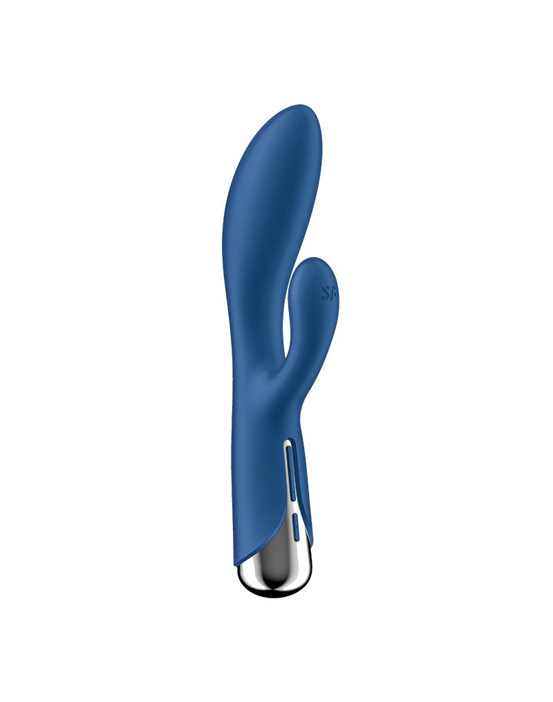 Satisfyer - Spinning Rabbit 1 - Vibromasseur lapin - Bleu