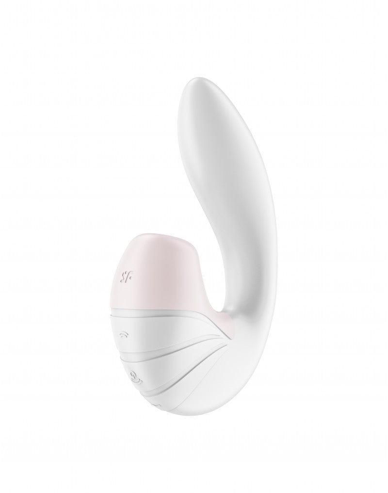 Satisfyer - Supernova - Vibromasseur Air Pulse + Point G - Blanc - Stimulateur clitoridien à air pulsé
