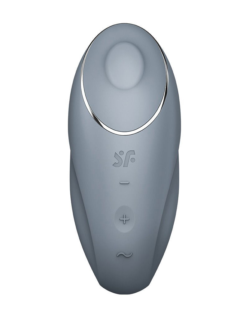 Satisfyer - Tap & Climax 1 - Bleu gris - Vibromasseur