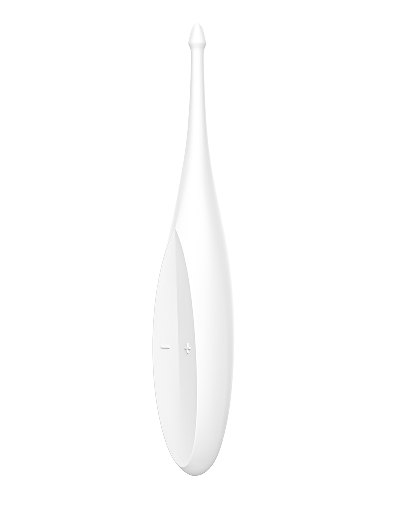 Satisfyer - Twirling Fun - Vibromasseur Pin Point - Blanc