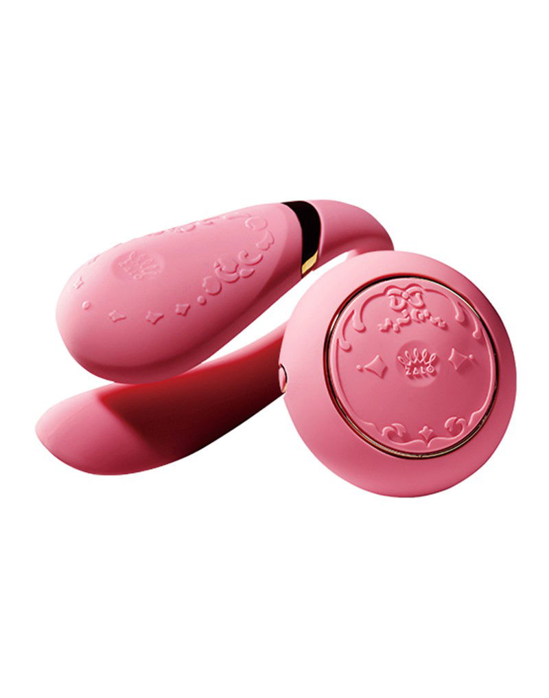 Zalo - Fanfan set Pink avec télécommande et application - Vibromasseur