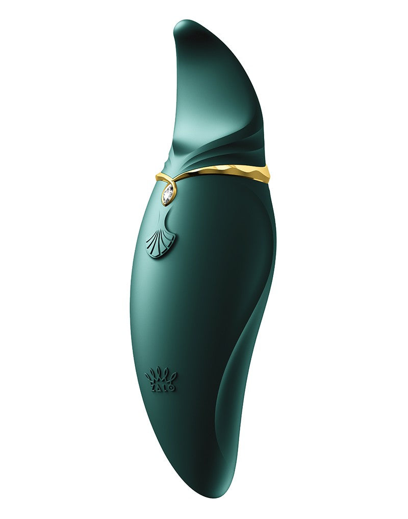 ZALO Hero Jewel Green - Stimulateur clitoridien PulseWave - Vibromasseur